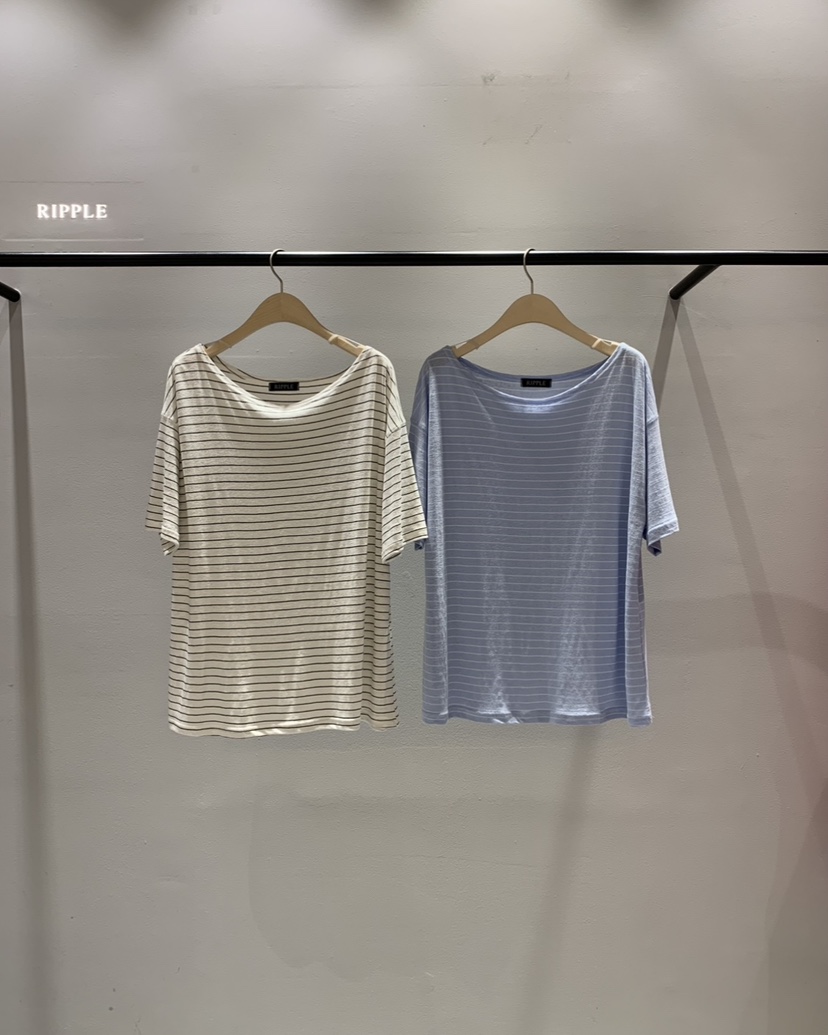 RIPPLE-P東大門實拍韓國女裝新品休閑人氣熱賣26夏季T恤RIPPLE-PT恤