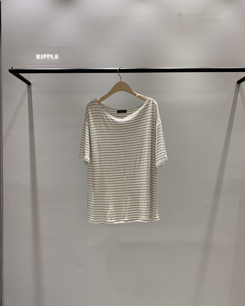 RIPPLE-P東大門實拍韓國女裝新品休閑人氣熱賣26夏季T恤RIPPLE-PT恤圖色1