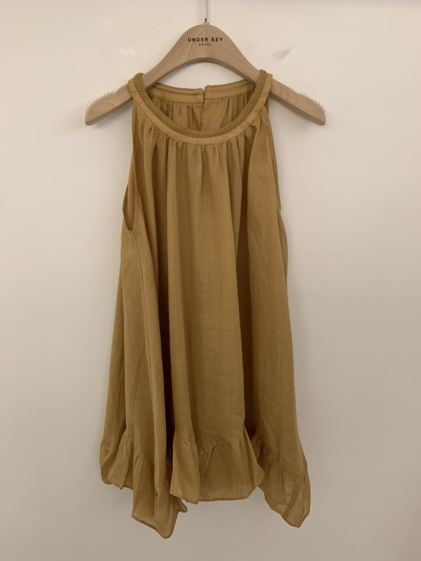 UNDER KEY東大門實拍韓國女裝新品休閑熱賣26春夏吊帶背心UNDER KEY吊帶/背心圖色2