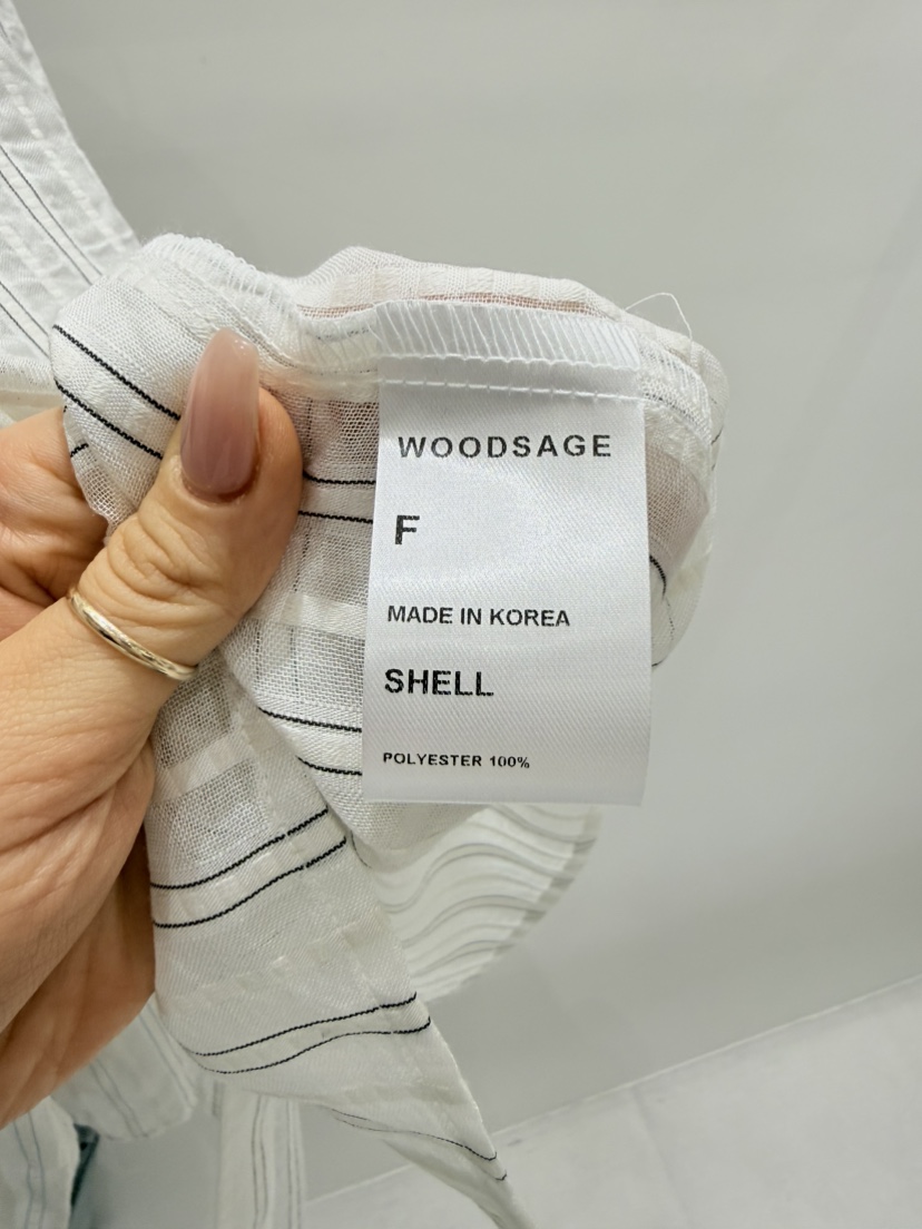 WOOD SAGE韓國直郵女士新品休閑人氣26春夏推薦襯衫蕾絲衫WOOD SAGE襯衫/蕾絲衫