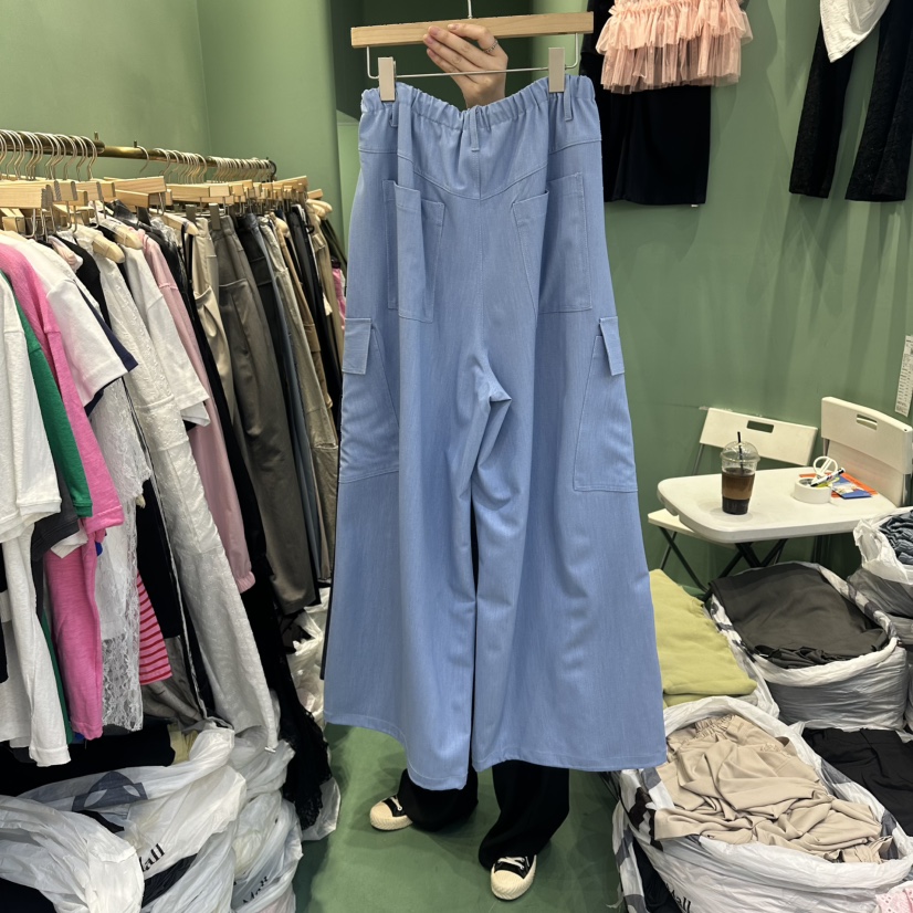 ROMANTIC NEWYORK韓國直郵實拍女裝新品人氣熱賣26春夏休閑褲ROMANTIC NEWYORK休閑褲