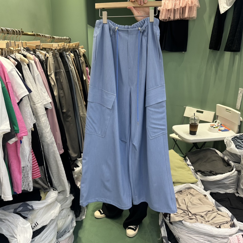 ROMANTIC NEWYORK韓國直郵實拍女裝新品人氣熱賣26春夏休閑褲ROMANTIC NEWYORK休閑褲圖色1