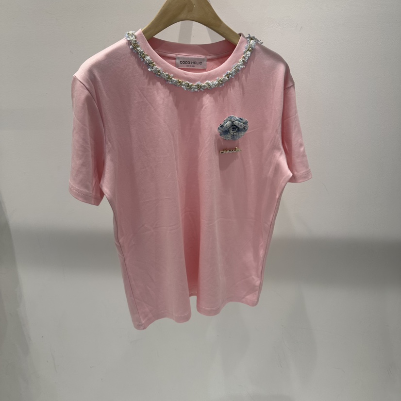 COCO HOLIC東大門實拍韓國女裝新品時尚26夏季職業26春夏T恤COCO HOLICT恤圖色3