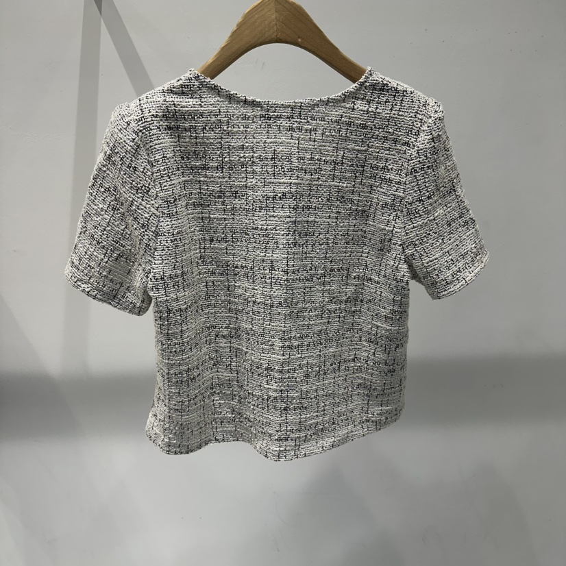 COCO HOLIC韓國東大門代購女士新品休閑人氣熱賣夾克粗花呢COCO HOLIC夾克