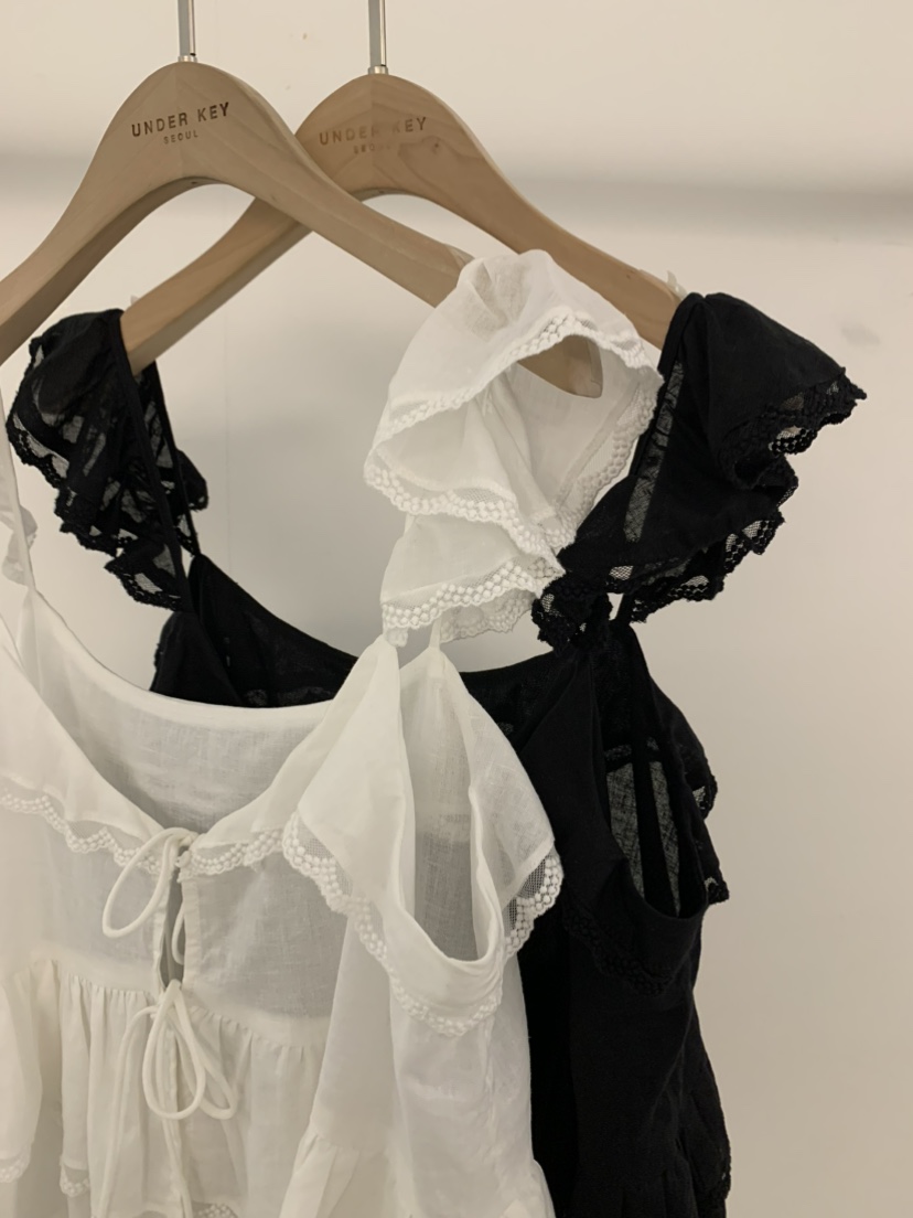 UNDER KEY韓國直郵實拍女裝新品26春夏休閑職業吊帶背心UNDER KEY吊帶/背心