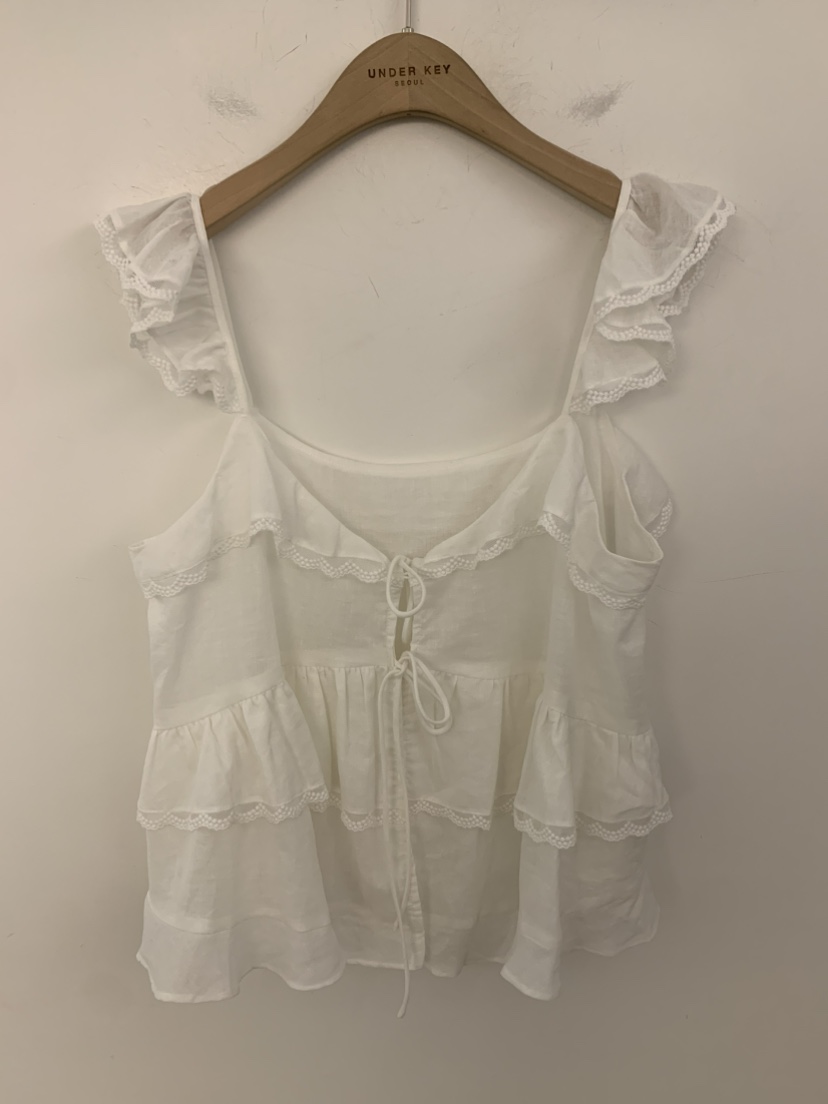 UNDER KEY韓國直郵實拍女裝新品26春夏休閑職業吊帶背心UNDER KEY吊帶/背心圖色1