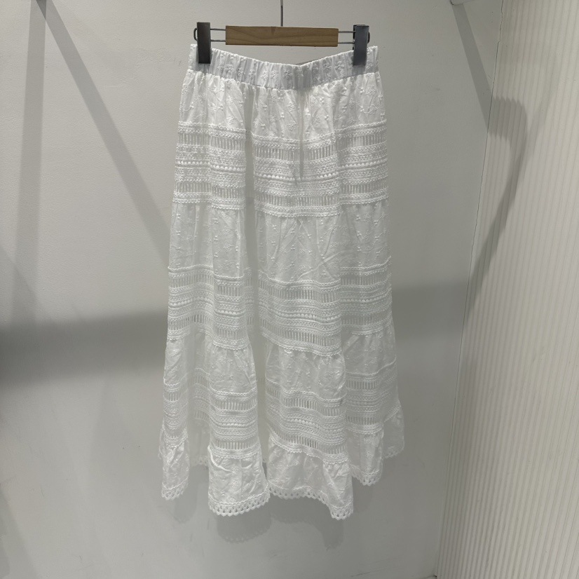 COCO HOLIC韓國東大門代購女士新品職業26春夏人氣長裙蕾絲COCO HOLIC長裙圖色1