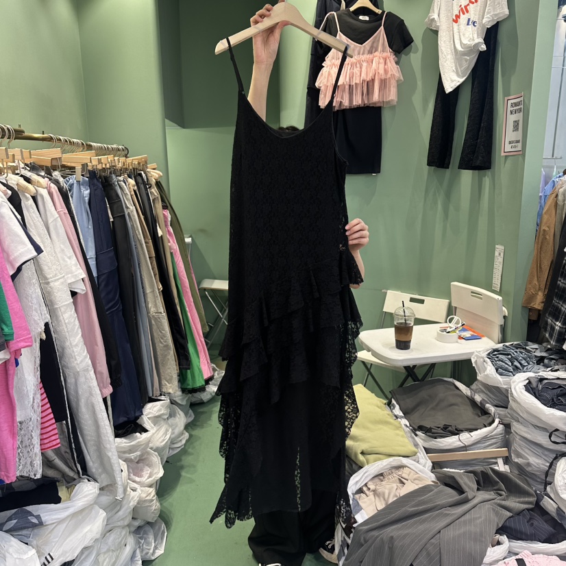 ROMANTIC NEWYORK韓國東大門直郵女裝新款人氣連衣裙不含腰帶ROMANTIC NEWYORK連衣裙圖色2