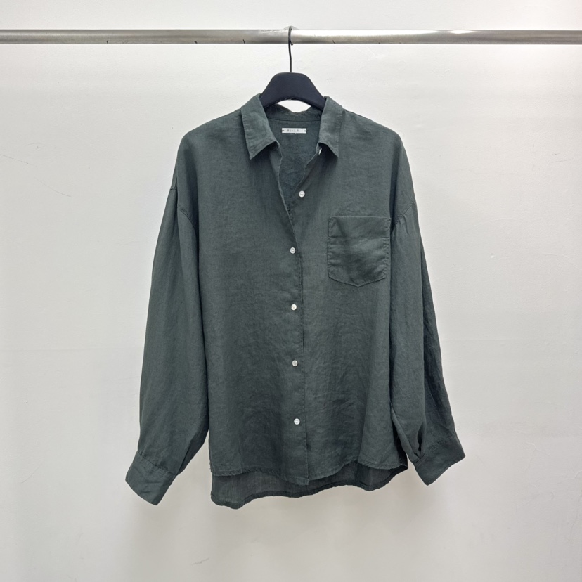 RIVER韓國東大門代購女裝新品休閑26春夏推薦襯衫蕾絲衫亞麻WATER/RIVER襯衫/蕾絲衫圖色2