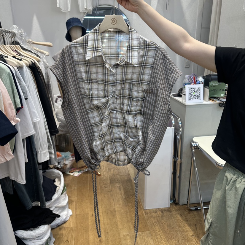 THE MOST-Q韓國代購女士新品時尚休閑26夏季熱賣職業馬甲THE MOST馬甲圖色1