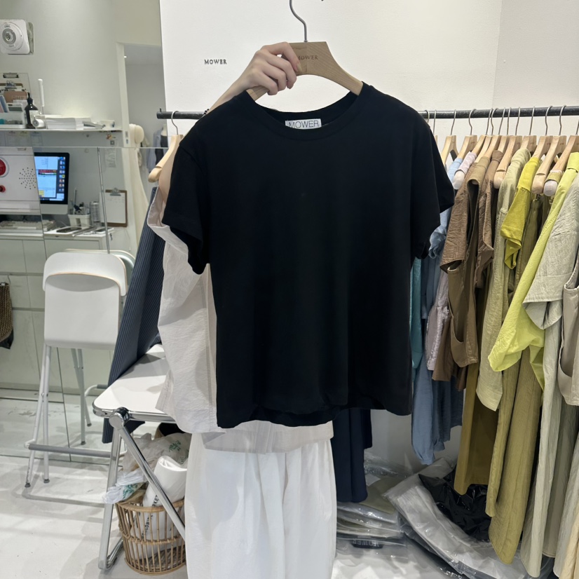 MOWER韓國代購女裝新品26夏季熱賣26春夏職業人氣推薦T恤MOWERT恤圖色5