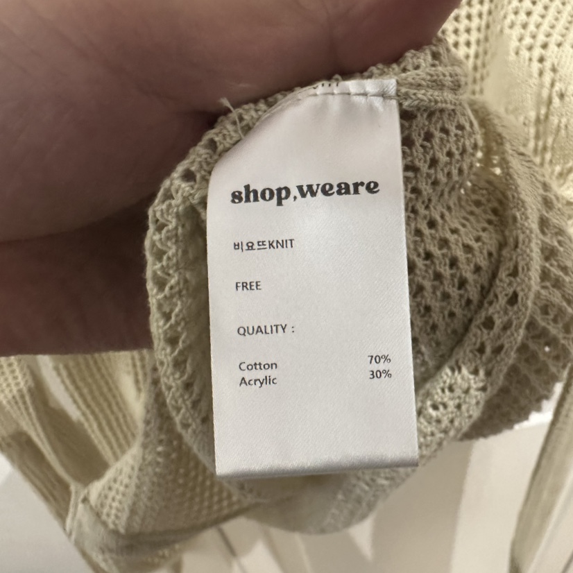WE ARE/WELOVER韓國東大門直郵女士新款時尚人氣針織衫SHOP_WE ARE針織衫