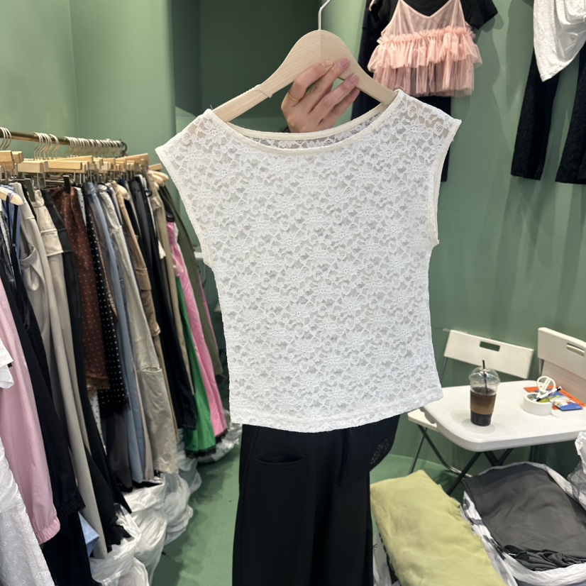 ROMANTIC NEWYORK韓國東大門直郵女士新品休閑推薦吊帶背心ROMANTIC NEWYORK吊帶/背心圖色1