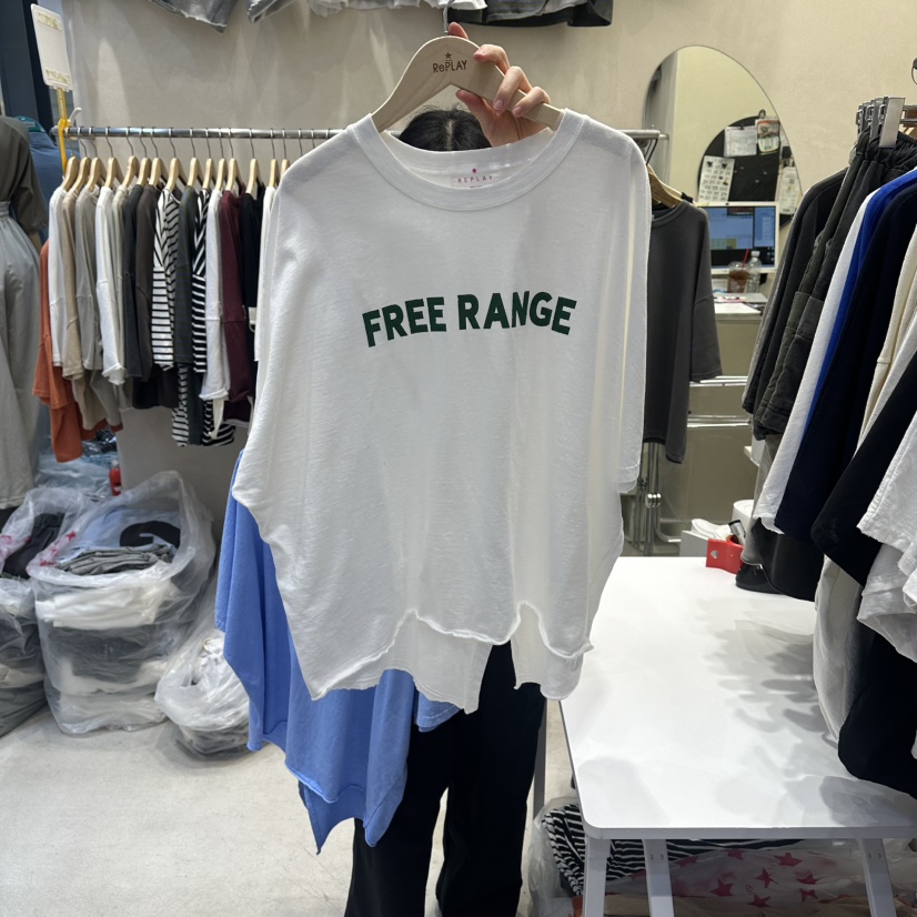REPLAY韓國東大門直郵女士新品人氣時尚職業26夏季推薦T恤REPLAYT恤圖色1