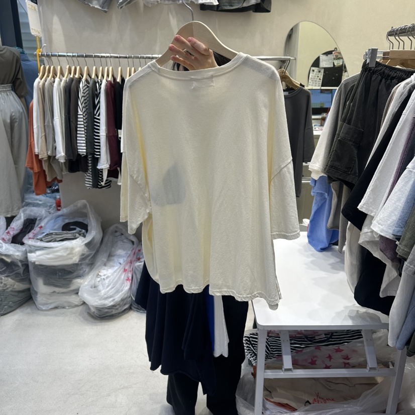 REPLAY韓國東大門直郵女士新品26春夏職業26夏季推薦T恤口袋REPLAYT恤