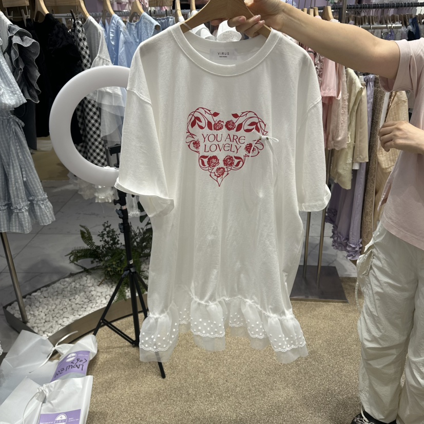 VIRUS韓國直郵女裝新品時尚26夏季26春夏熱賣人氣休閑連衣裙VIRUS連衣裙圖色1