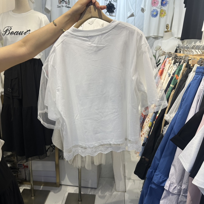 COCO HOLIC東大門實拍韓國女裝新品26春夏職業推薦熱賣T恤COCO HOLICT恤