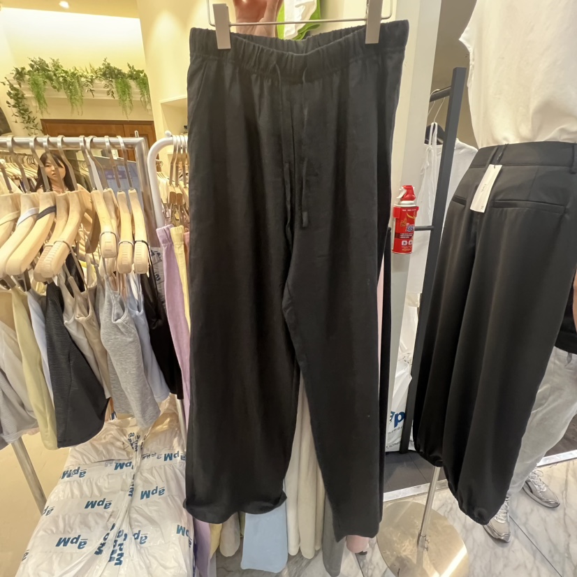 ONE MONE韓國代購女裝新品熱賣人氣時尚職業26夏季休閑褲亞麻ONE MONE休閑褲圖色7