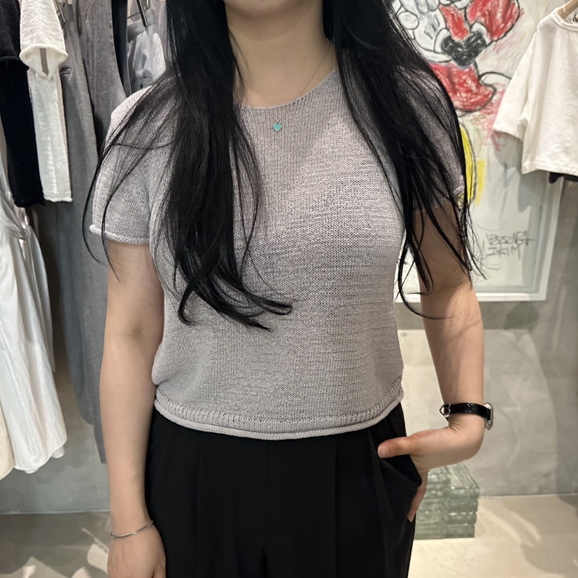 LAMAGIEPIE/LAMAGIE GREY東大門實拍韓國女裝新款26春夏針織衫亞麻布LAMAGIEPIE/LAMAGIE GREY針織衫圖色3