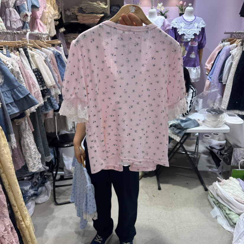 MS韓國直郵女裝新款推薦熱賣時尚26春夏人氣職業襯衫蕾絲衫MS襯衫/蕾絲衫