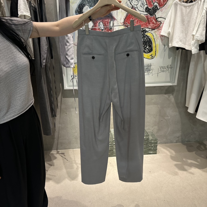 LAMAGIEPIE/LAMAGIE GREY韓國直郵實拍女士新款26春夏休閑褲LAMAGIEPIE/LAMAGIE GREY休閑褲