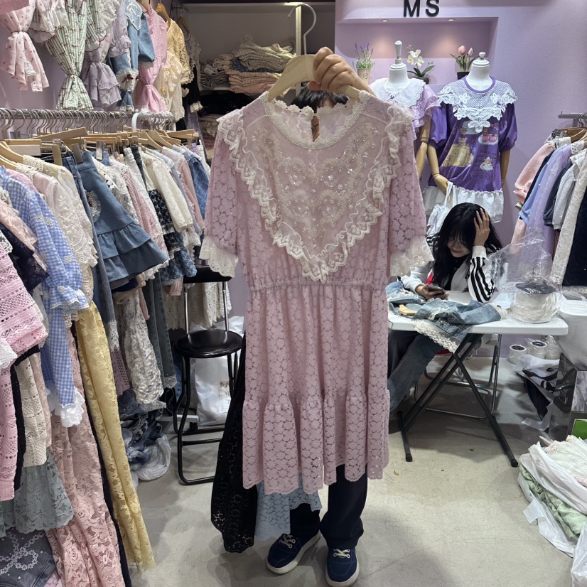 MS韓國東大門代購女裝新品職業時尚人氣推薦26夏季連衣裙MS連衣裙圖色1