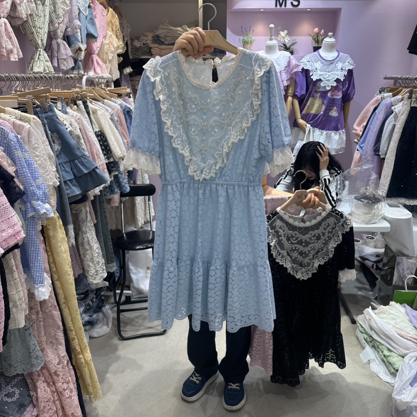 MS韓國東大門代購女裝新品職業時尚人氣推薦26夏季連衣裙MS連衣裙圖色3