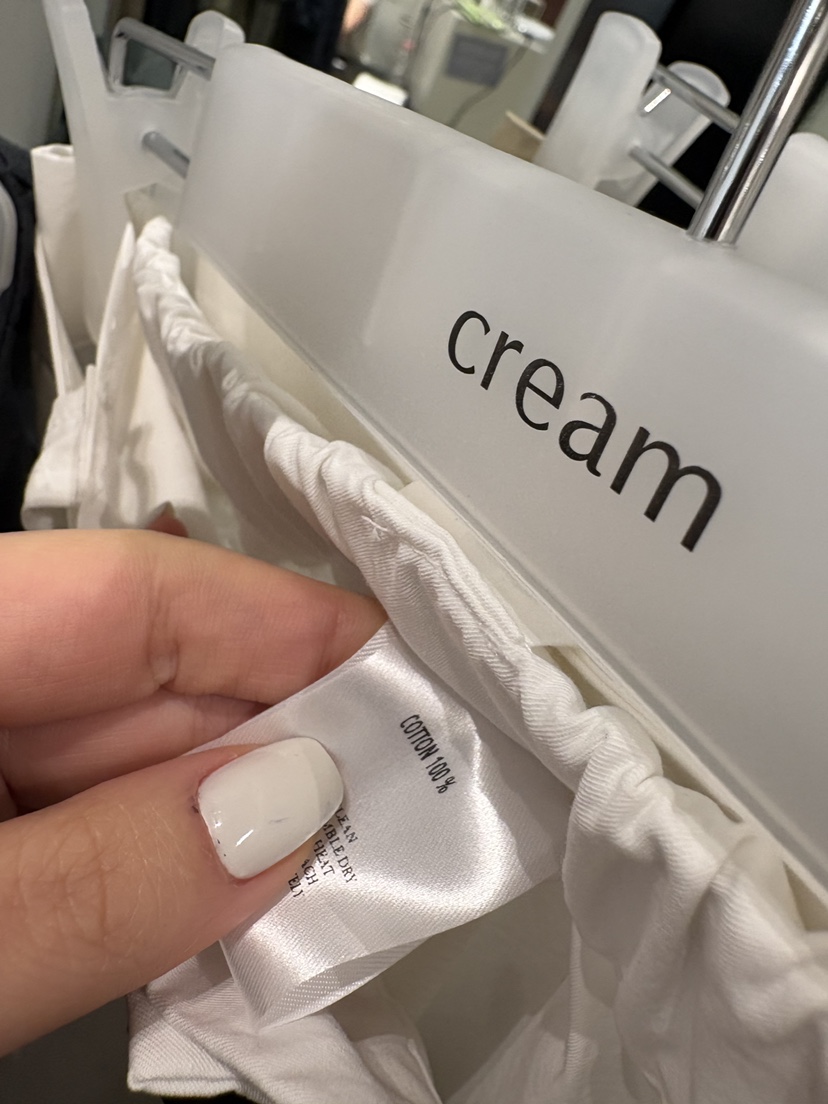 CREAM-P韓國直郵實拍女士新款26春夏時尚職業長裙含腰帶CREAM-P長裙