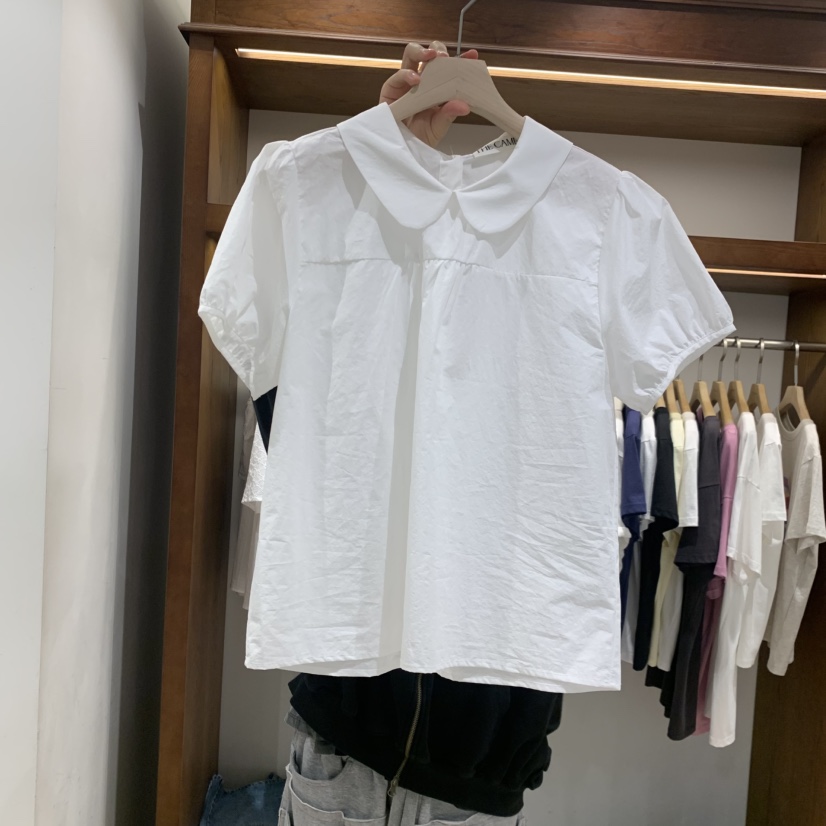 THE CAMEL東大門實拍韓國女裝新款26春夏襯衫蕾絲衫the came_l 家襯衫/蕾絲衫圖色1