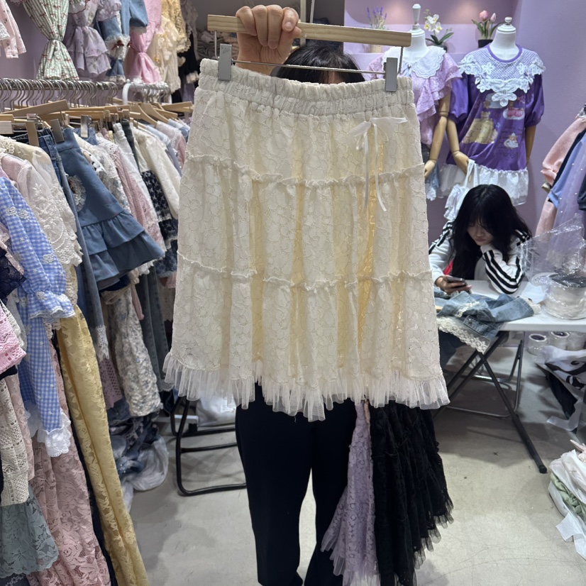 MS東大門實拍韓國女裝新品休閑人氣時尚26春夏半身裙中短裙MS半身裙/中短裙圖色1