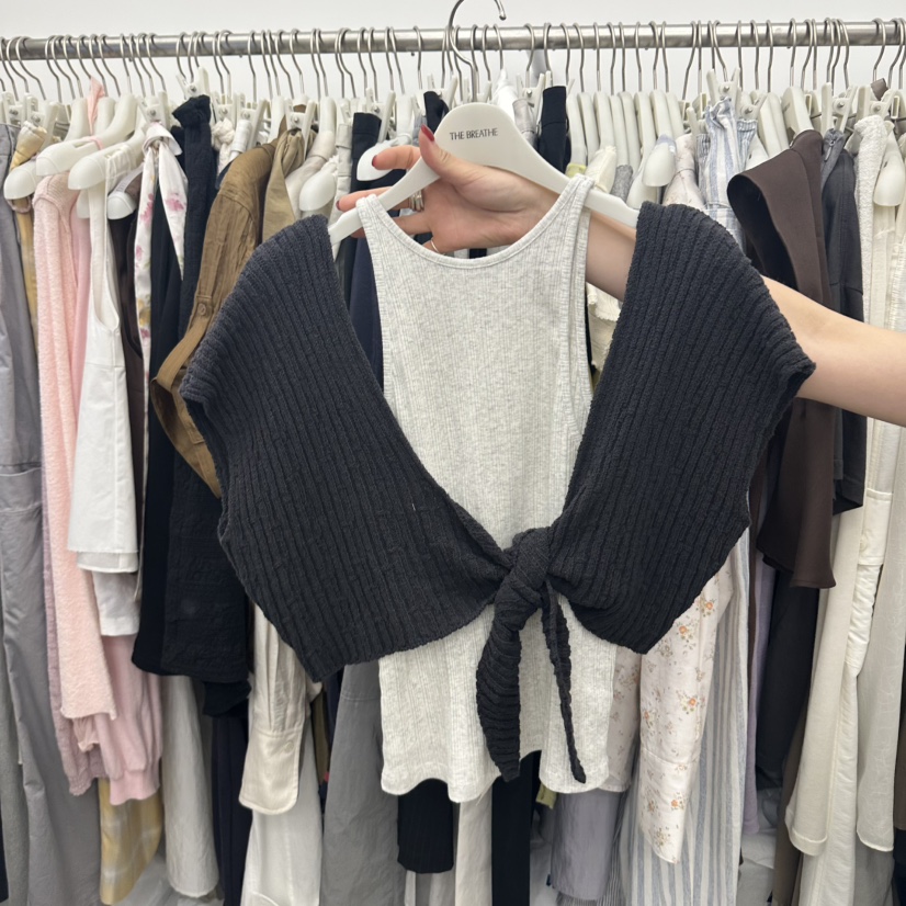 BREATHE韓國直郵女裝新品休閑26夏季職業圍巾披肩不含內搭BREATHE圍巾/披肩圖色2