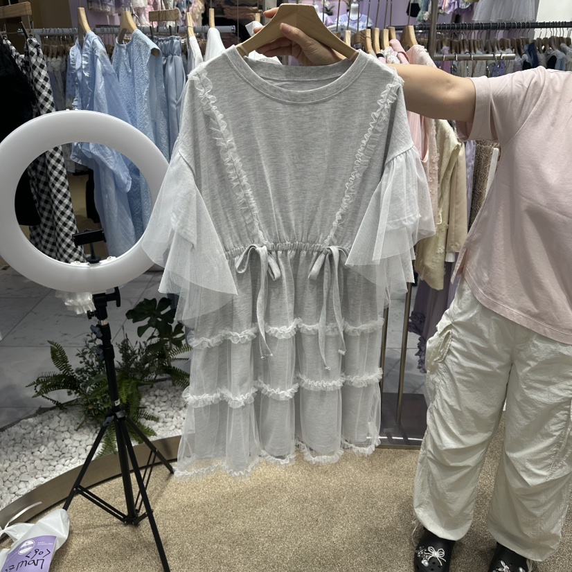 VIRUS東大門實拍韓國女士新款時尚26春夏26夏季推薦連衣裙VIRUS連衣裙圖色2