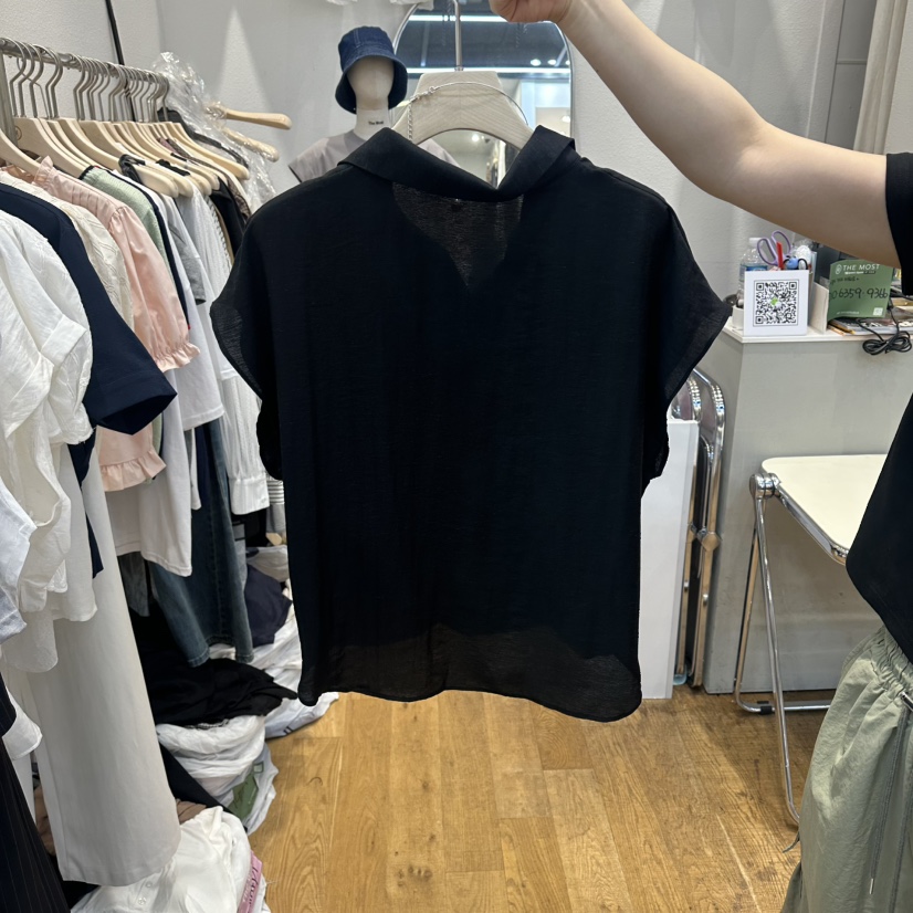 THE MOST-Q韓國東大門直郵女裝新品人氣26春夏襯衫蕾絲衫THE MOST襯衫/蕾絲衫