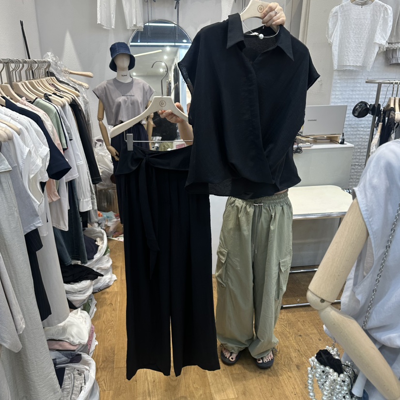 THE MOST-Q韓國東大門直郵女裝新品人氣26春夏襯衫蕾絲衫THE MOST襯衫/蕾絲衫