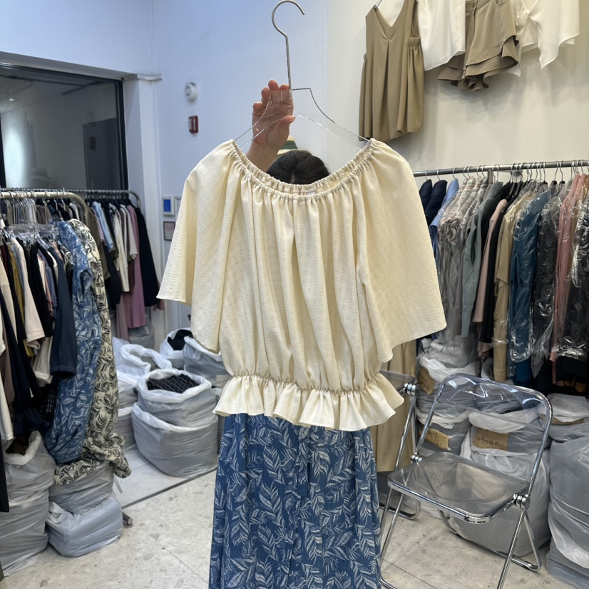 MARIGOLD東大門實拍韓國女士新品人氣時尚休閑襯衫蕾絲衫MARIGOLD襯衫/蕾絲衫圖色1