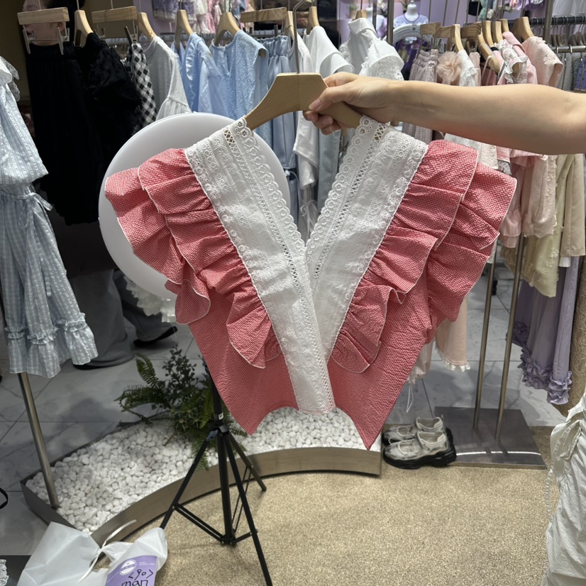 VIRUS韓國直郵女士新品時尚26春夏休閑職業熱賣26夏季馬甲VIRUS馬甲圖色1