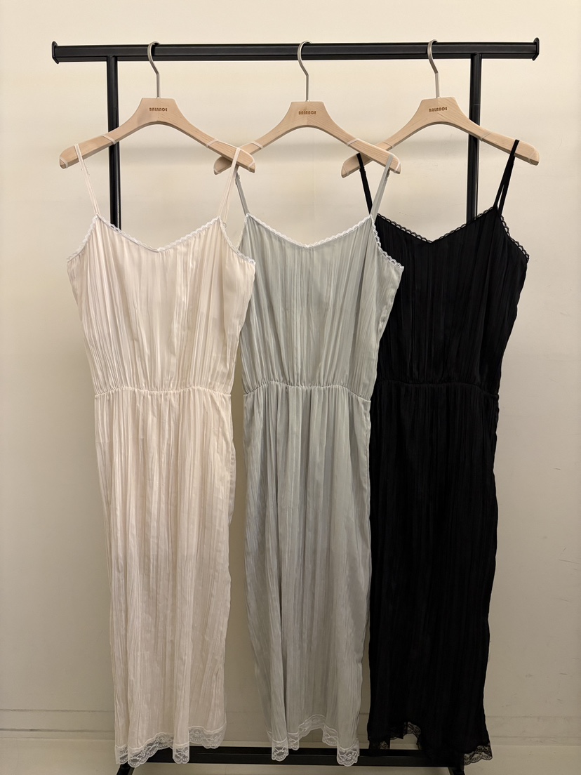 BALANCE韓國代購女裝新品熱賣26春夏人氣26夏季連衣裙流蘇長款BALANCE連衣裙