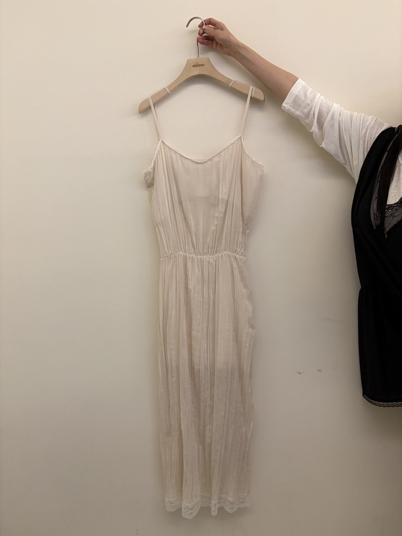 BALANCE韓國代購女裝新品熱賣26春夏人氣26夏季連衣裙流蘇長款BALANCE連衣裙圖色1