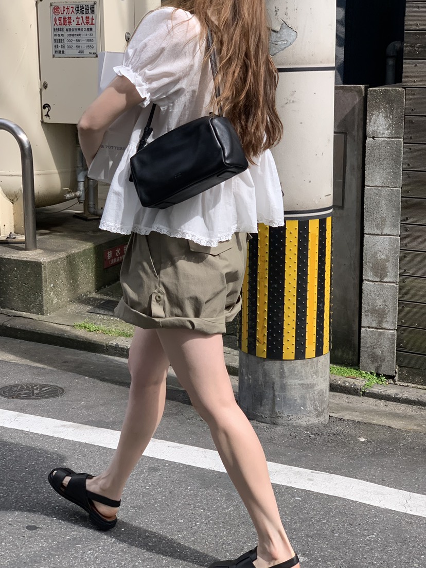 LONG PEAK韓國直郵實拍女士新款26春夏職業人氣推薦短褲LONG PEAK短褲