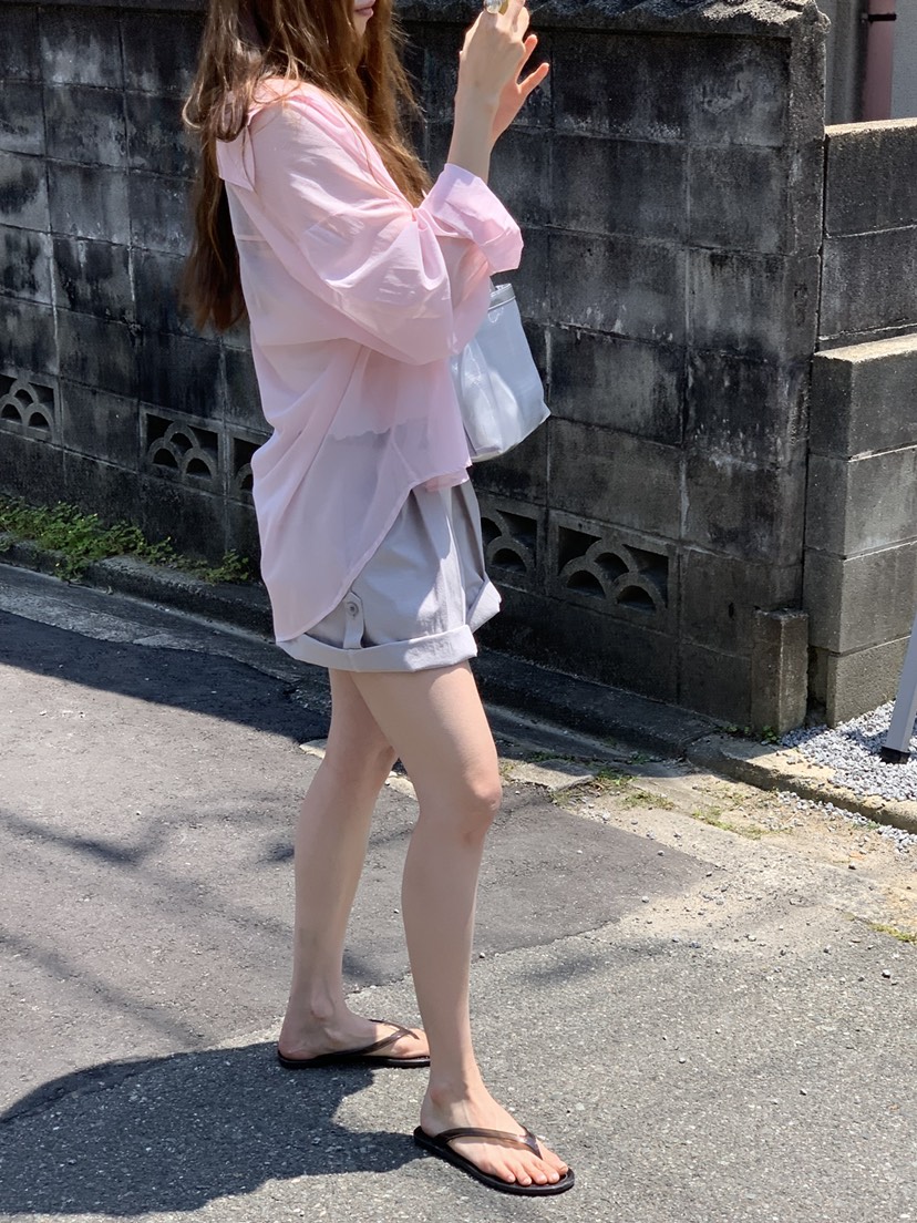 LONG PEAK韓國直郵實拍女裝新品推薦人氣26春夏襯衫蕾絲衫LONG PEAK襯衫/蕾絲衫