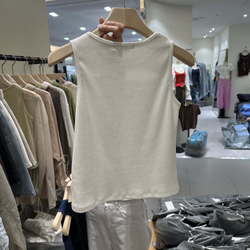 GILLI韓國東大門代購女裝新品休閑26春夏人氣職業吊帶背心GILLI吊帶/背心