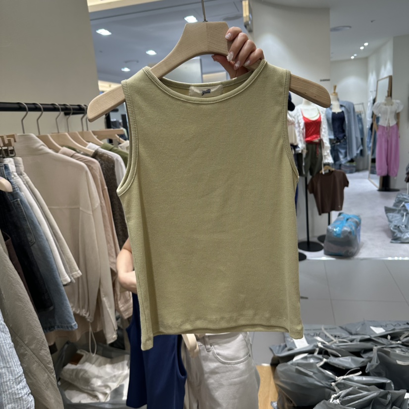 GILLI韓國東大門代購女裝新品休閑26春夏人氣職業吊帶背心GILLI吊帶/背心圖色2