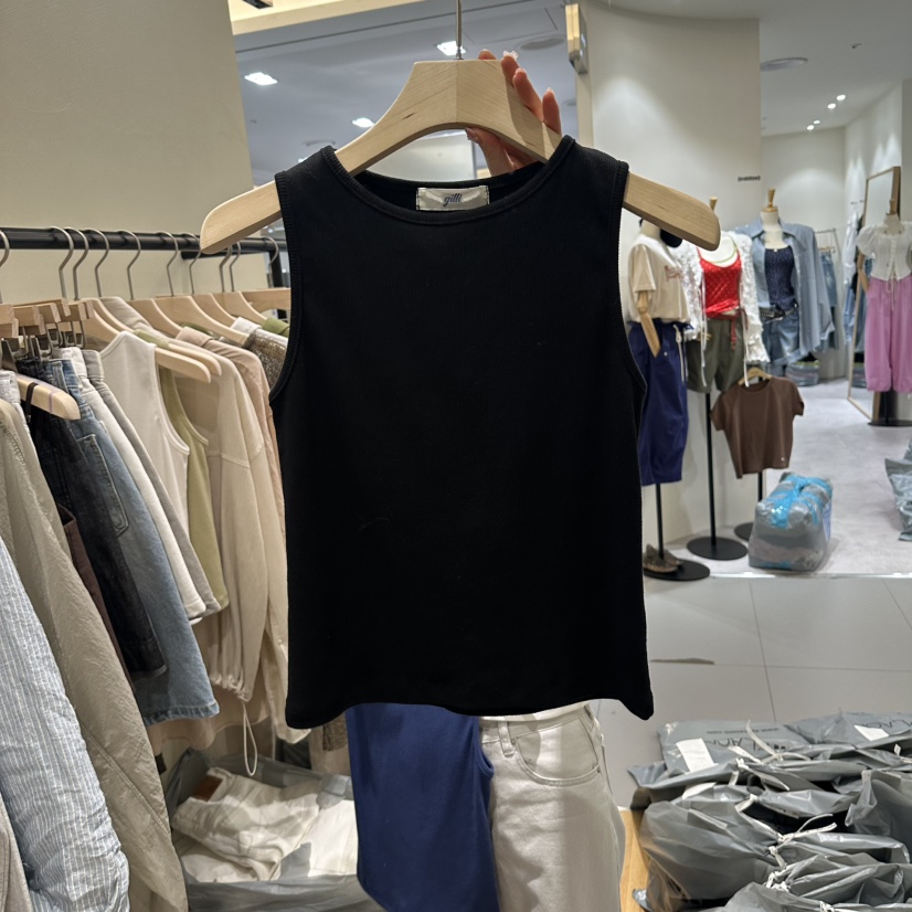 GILLI韓國東大門代購女裝新品休閑26春夏人氣職業吊帶背心GILLI吊帶/背心圖色3