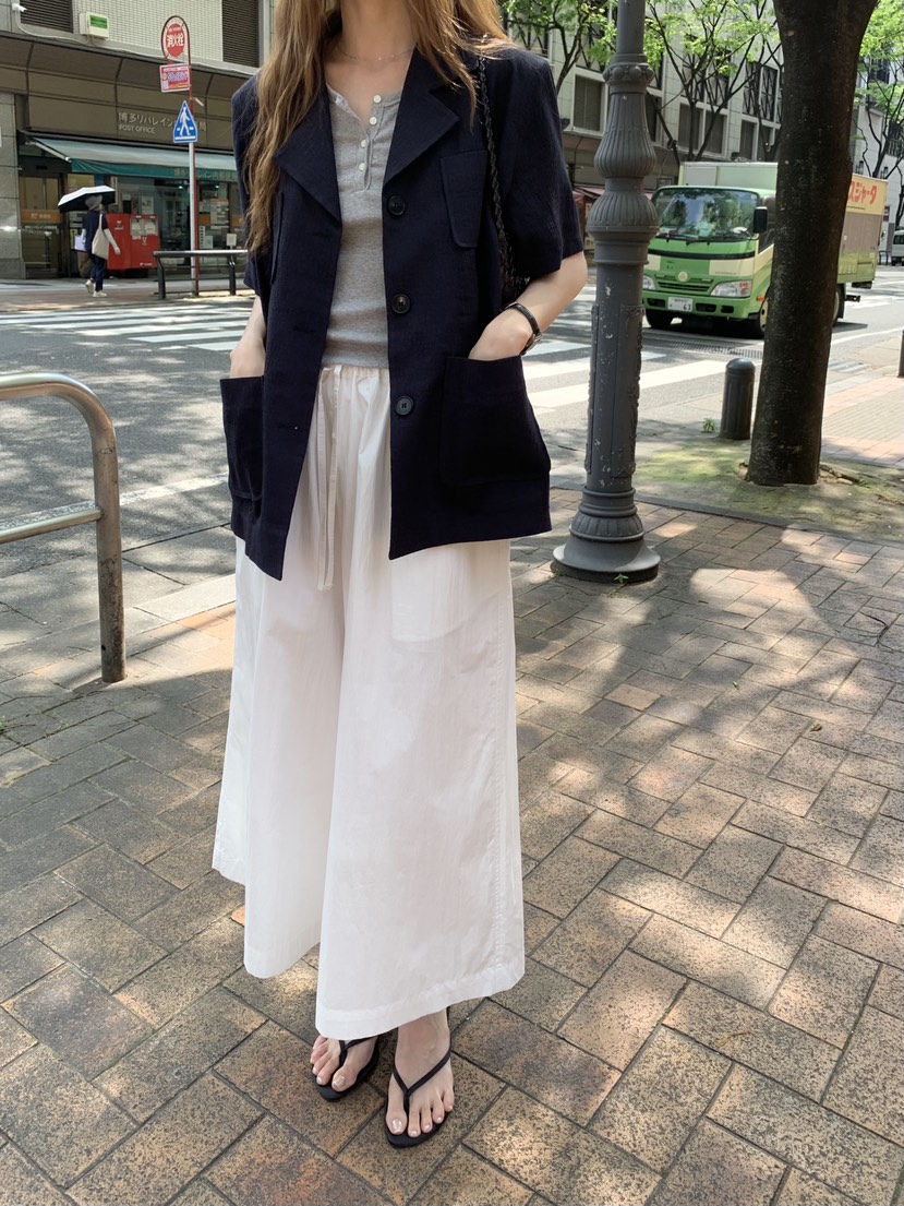 LONG PEAK韓國東大門直郵女裝新款時尚熱賣休閑夾克亞麻LONG PEAK夾克