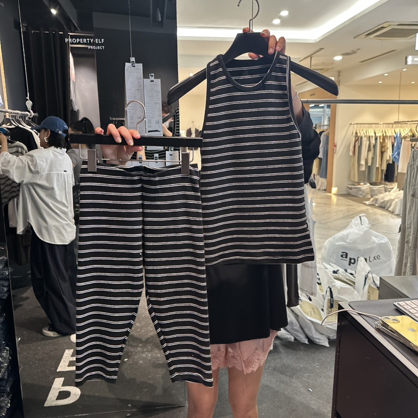ELF-L韓國直郵女士新品26夏季熱賣時尚人氣推薦吊帶背心PROJECT ELF/ELF-L吊帶/背心