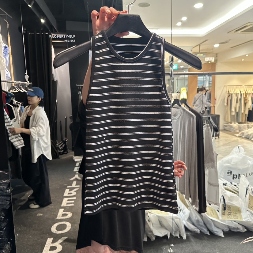 ELF-L韓國直郵女士新品26夏季熱賣時尚人氣推薦吊帶背心PROJECT ELF/ELF-L吊帶/背心圖色2