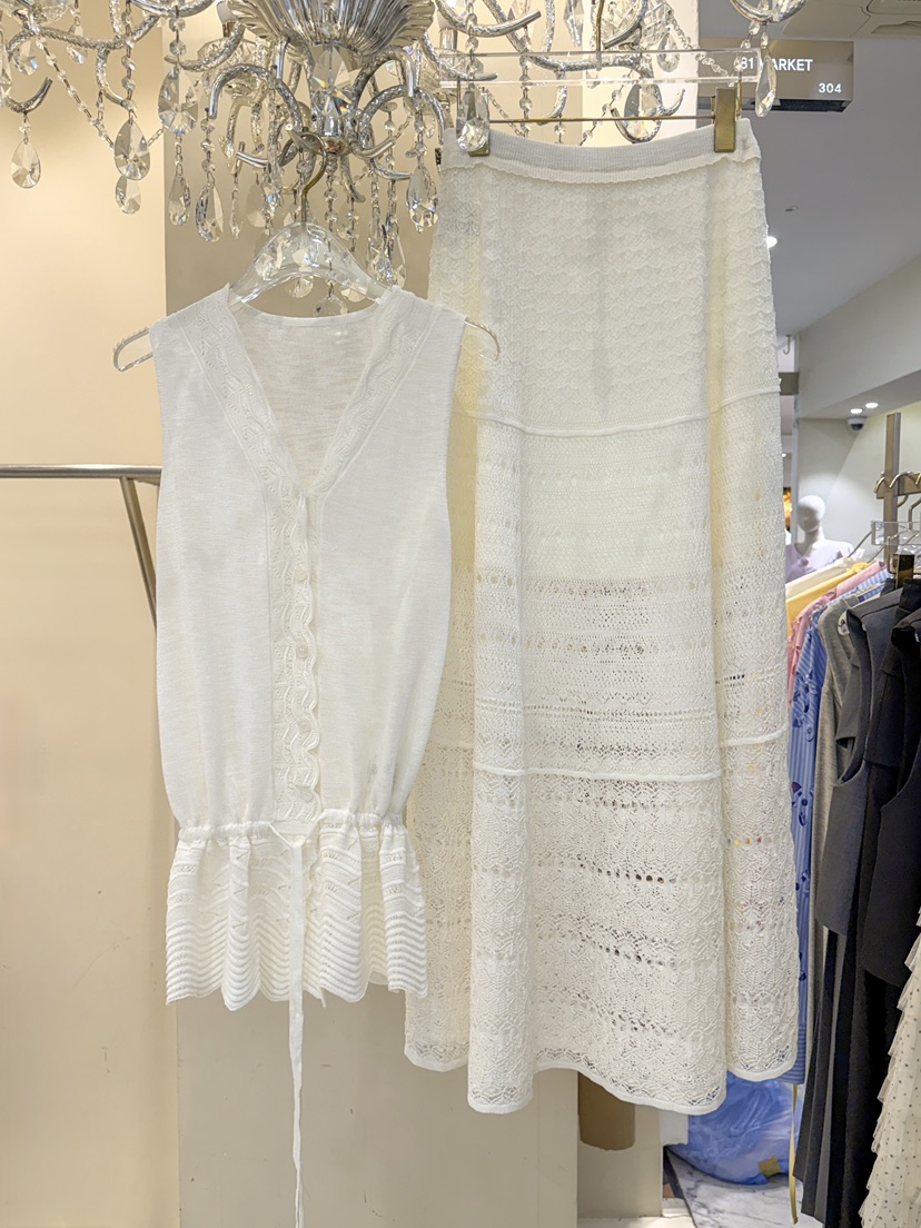 81 MARKET-L韓國直郵實拍女裝新品26春夏職業26夏季長裙81 MARKET-L長裙