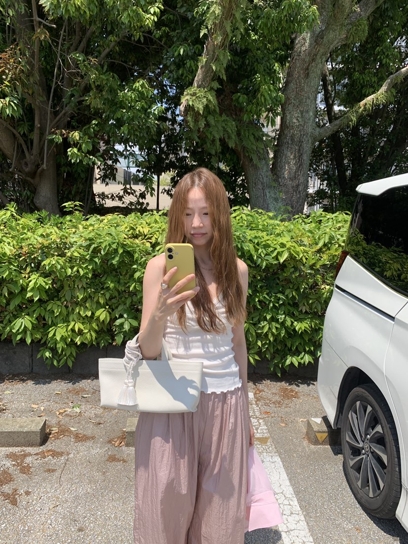 LONG PEAK東大門實拍韓國女裝新款熱賣吊帶背心蕾絲羅紋LONG PEAK吊帶/背心