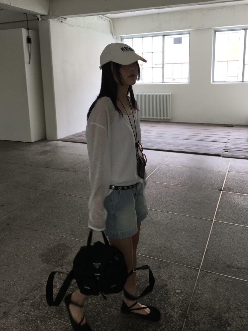 BAKING POWDER韓國東大門直郵女士新品職業26春夏針織衫亞麻BAKING POWDER針織衫