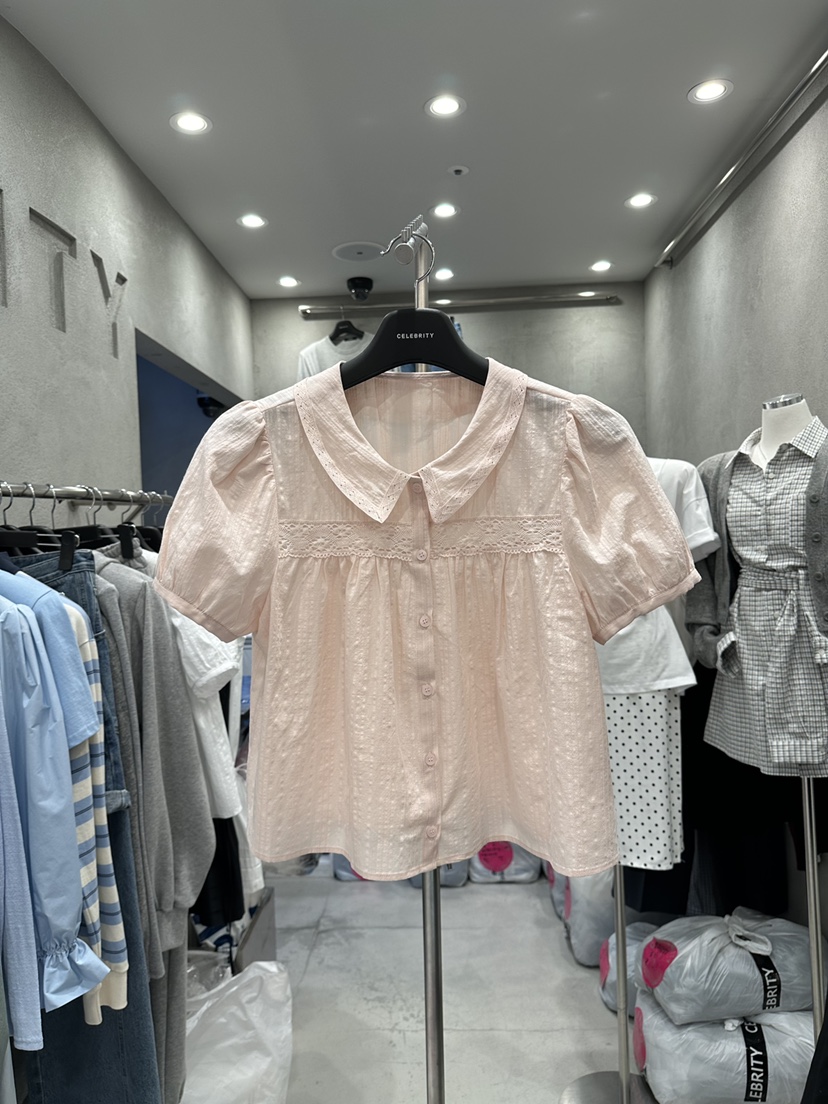 CELEBRITY-A韓國東大門直郵女士新品推薦職業襯衫蕾絲衫CELEBRITY-A襯衫/蕾絲衫圖色2